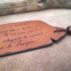 Personalized Leather Label, Luggage Tag