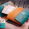 PDF Leather Pattern / Leather Card Holder Pattern