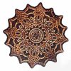 Leather Round Patch Mandala