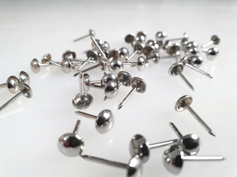 Decorative Metallic Nickel Nails | Tacks 7mm x 15mm
