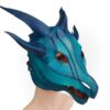 unisex leather dragon mask