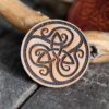Celtic Trinity Knot Wooden Stamp for Leather Crafting