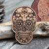 Day of The Dead Wooden Stamp