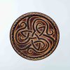 Celtic Trinity Knot leather patch