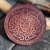 Medusa Leather Patch