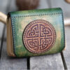 Celtic Knot Design Leather Wallet