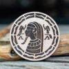 Pharaoh Design Wooden Stamp
