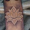 Lotus Cuff Bracelet