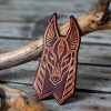 Leather Patch Ancient Egyptian God Αnubis Design