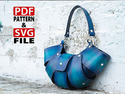 SVG File No Stitching Pill Bag
