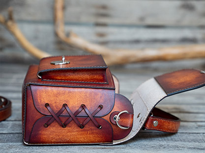 Hand or Machine Stitch Mini Leather Satchel | 2 Versions | PDF Leather Pattern (Digital Download) - Image 6