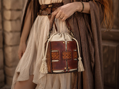Aurelia Leather Bucket Bag | PDF Leather Pattern (Digital Download) - Image 2