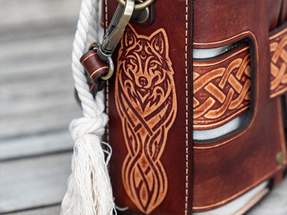 Aurelia Leather Bucket Bag | PDF Leather Pattern (Digital Download) - Image 8