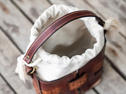 Aurelia Leather Bucket Bag | PDF Leather Pattern (Digital Download) - Image 10