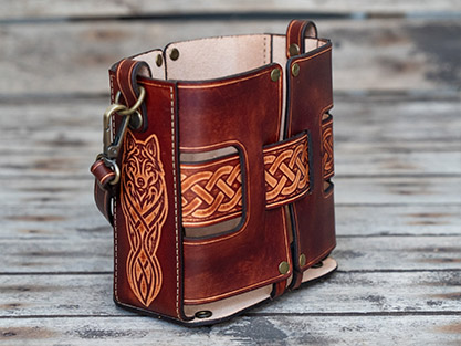 Aurelia Leather Bucket Bag | PDF Leather Pattern (Digital Download) - Image 5